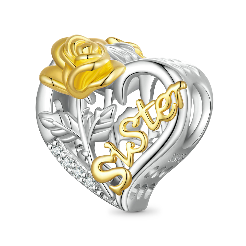 Gnoce Love Sister Heart Charm_1