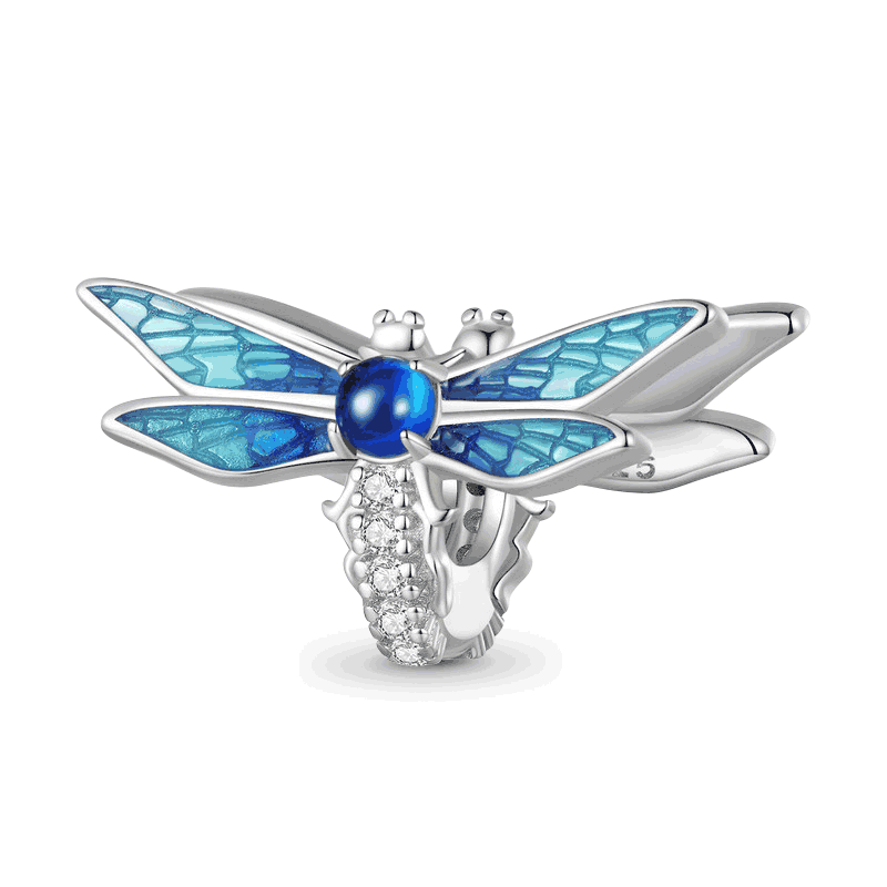 Gnoce Sparkling Dragonfly Charm_1