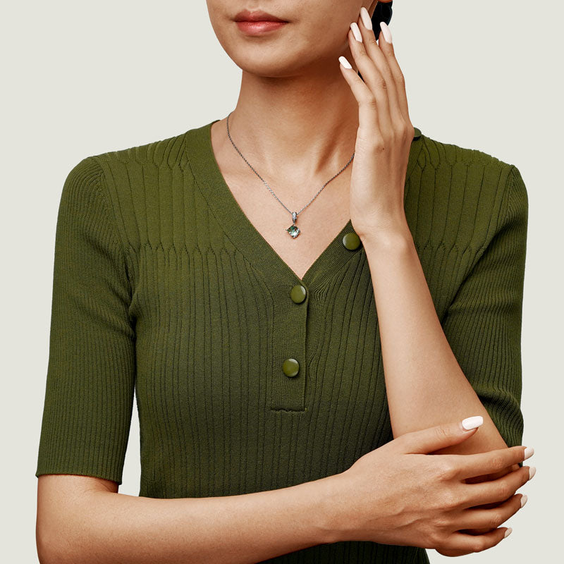 Gnoce Fresh Garden Flower Love Pendant Dangle Charm_5