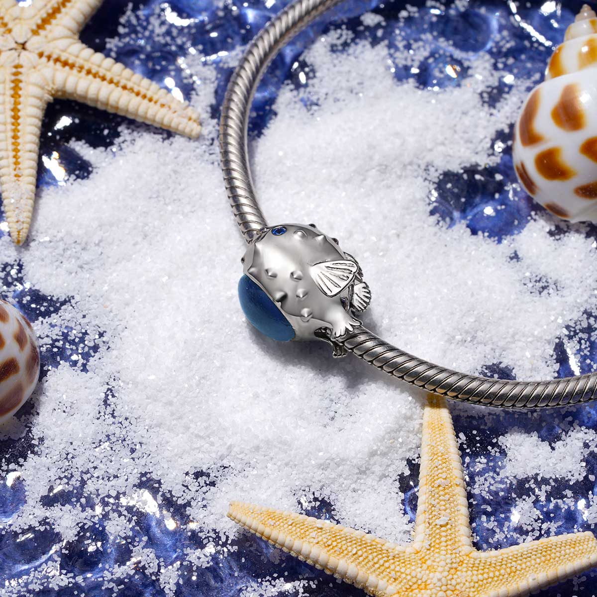 Gnoce Puffer Fish Mood Charm_4