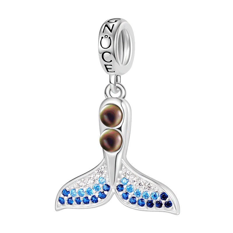 Gnoce Mermaid Tail Mood Pendant Dangle Charm_2