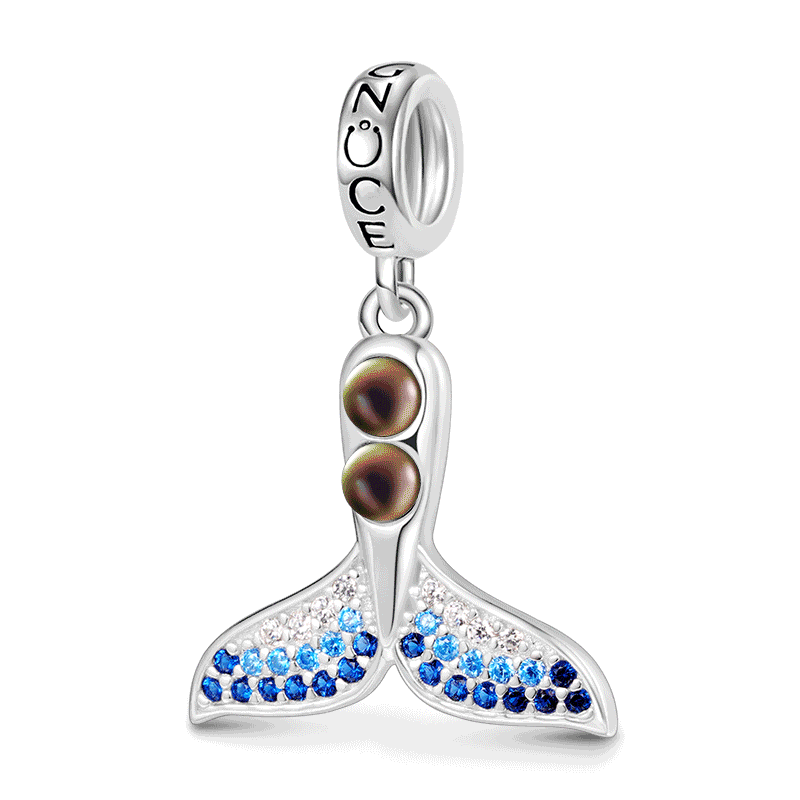 Gnoce Mermaid Tail Mood Pendant Dangle Charm_1