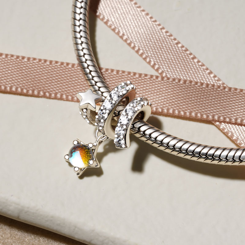 Gnoce Moonstone Meteor Star Charm_3