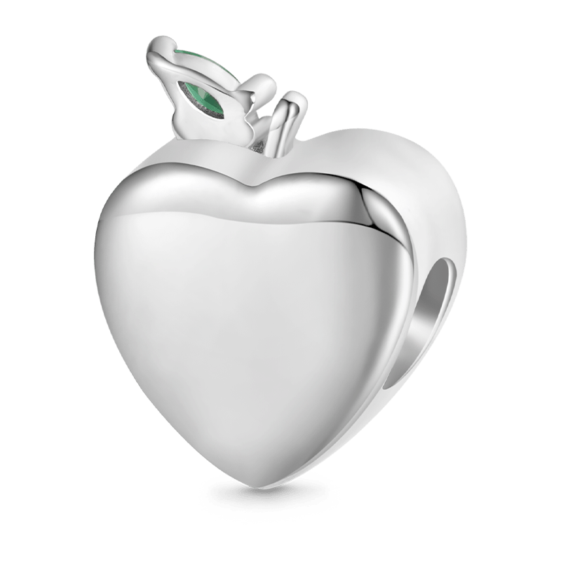 Gnoce Moonstone Apple Love Heart Charm_2