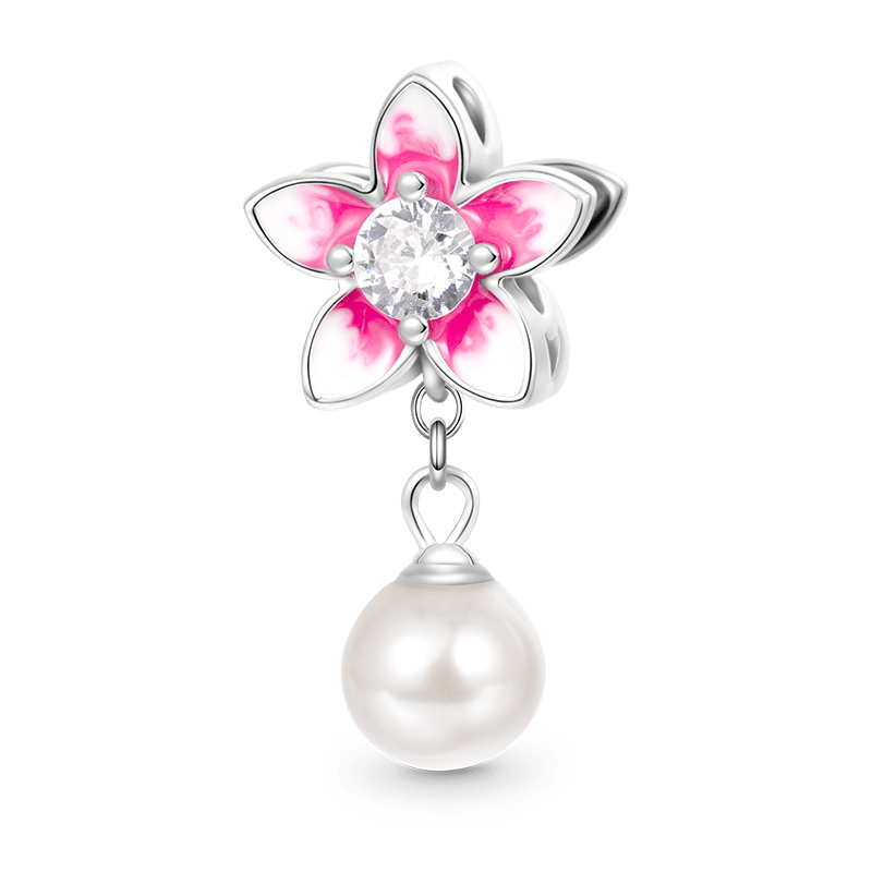 Gnoce Blooming Flower Pearl Charm_1