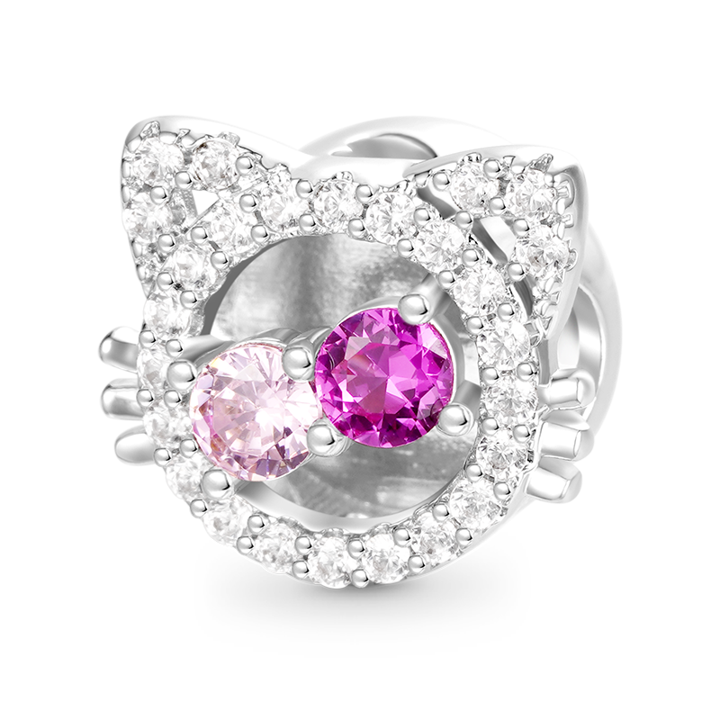 Gnoce Cat Love Personalized Photo Charm_3