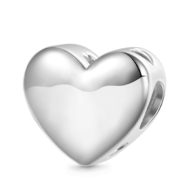 Gnoce Best Initial Letters Personalized Heart Charm_2