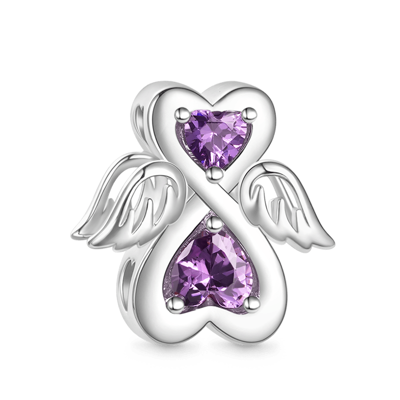 Gnoce Birthstone Angel Charm_3