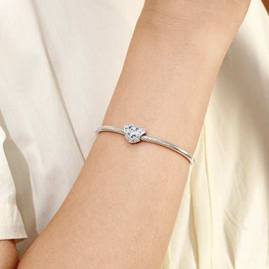 Gnoce Sparkling Flower Heart Charm_4