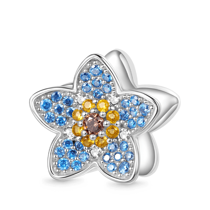 Gnoce Blooming Forget-Me-Not Flower Charm_1