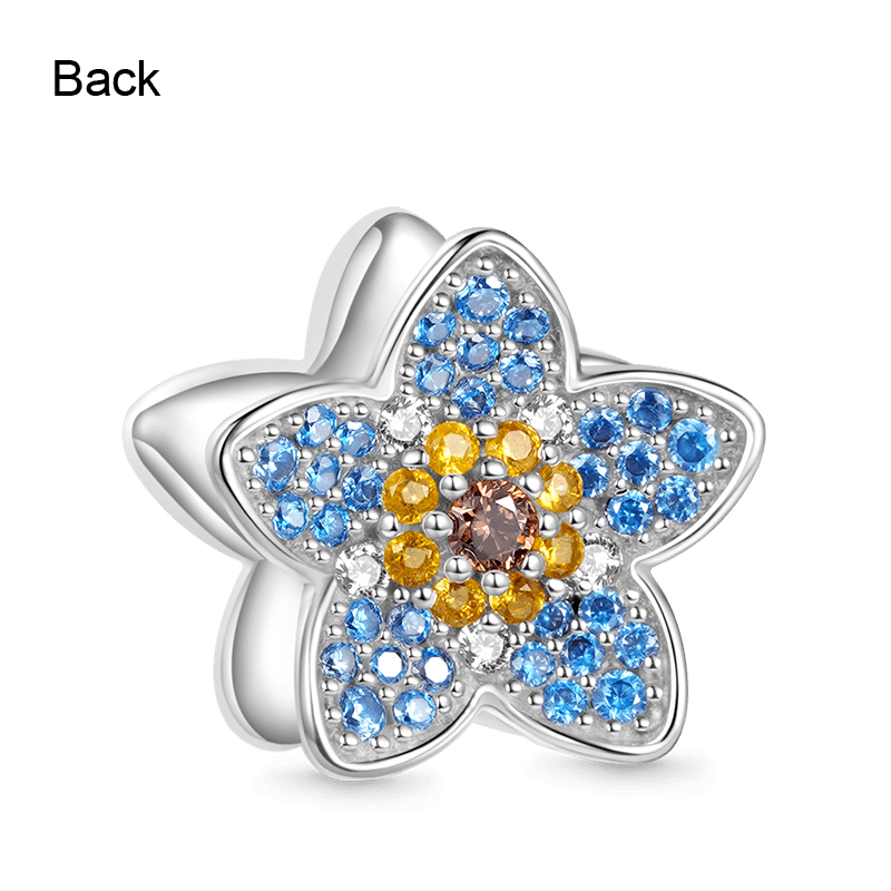 Gnoce Blooming Forget-Me-Not Flower Charm_2