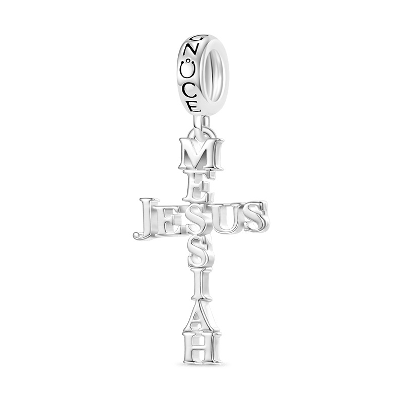 Gnoce "Messiah Jesus" Cross Pendant Dangle Charm_1