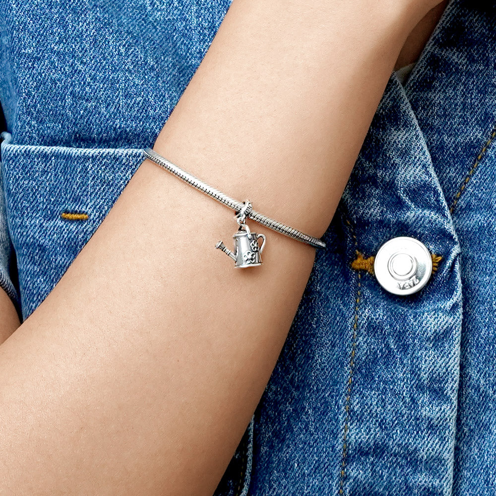 Gnoce Garden Tool Kettle Pendant Dangle Charm_5