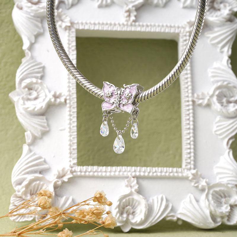 Gnoce Fantasy Purple Butterfly Charm_3