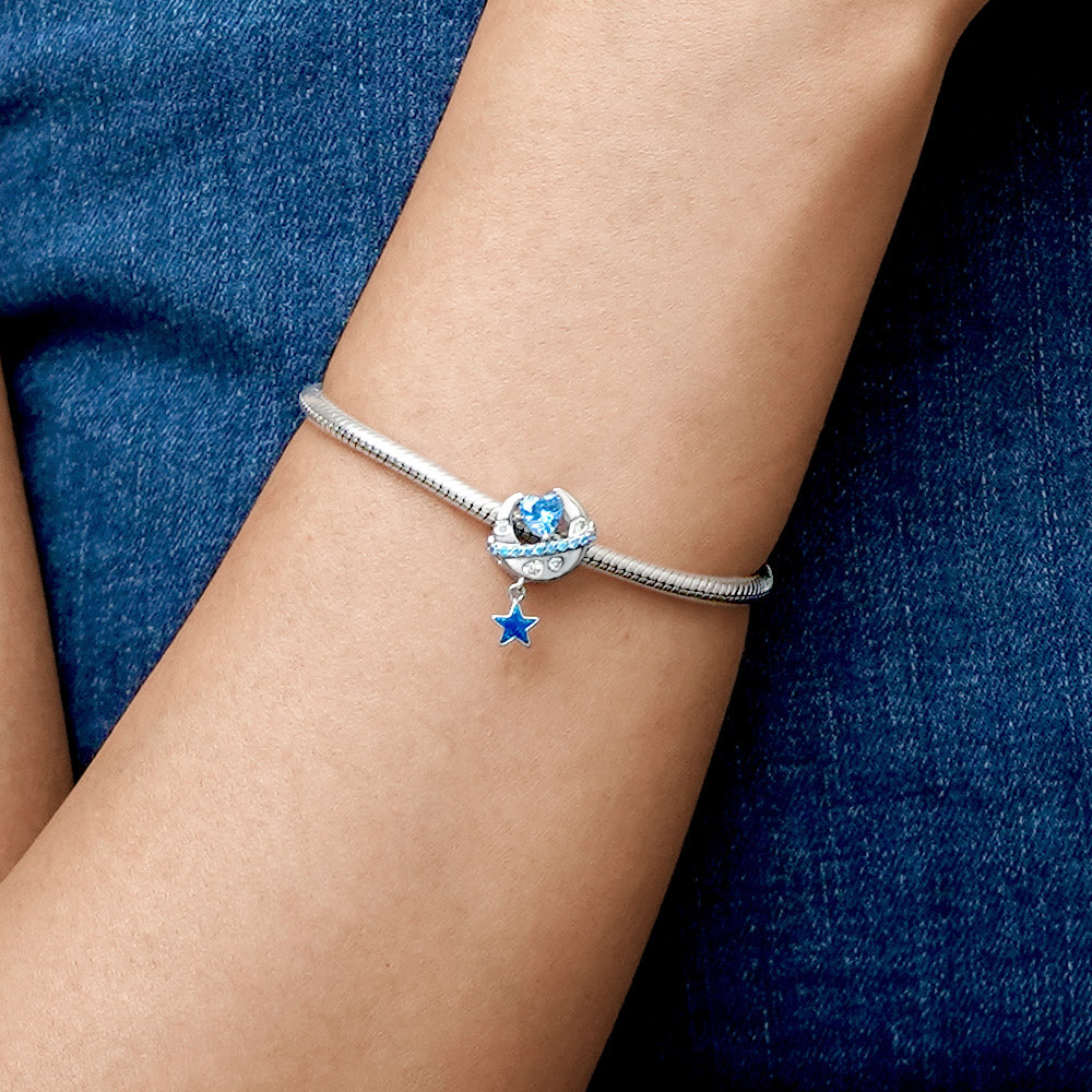 Gnoce Starry Night Moon Star Charm_5