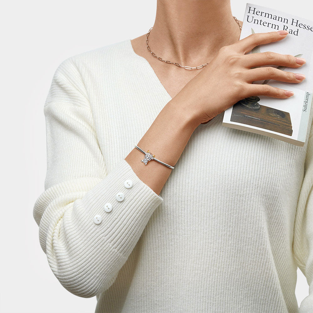 Aries Constellation Embraces Heart Gemstone Charm Bead 925 Sterling Silver_3