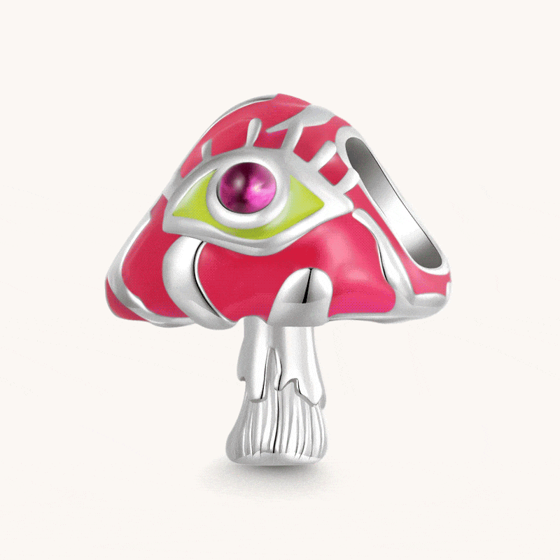 Gnoce Glow in the Dark Mushroom Charm_1