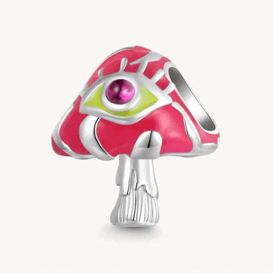 Gnoce Glow in the Dark Mushroom Charm_1