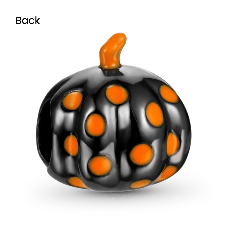 Gnoce Halloween Polka Dot Pumpkin Charm_2