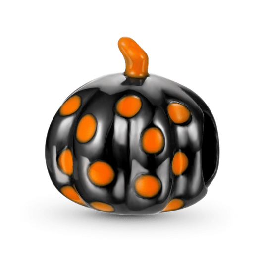 Gnoce Halloween Polka Dot Pumpkin Charm_1