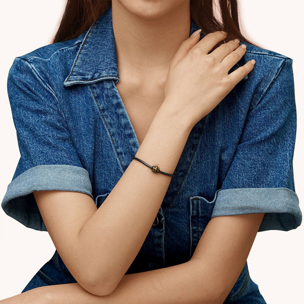 Gnoce Halloween Polka Dot Pumpkin Charm_4