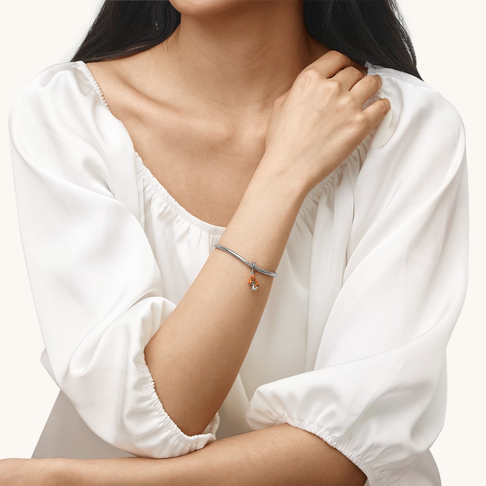 Gnoce Halloween Toadstool Pendant Dangle Charm_4