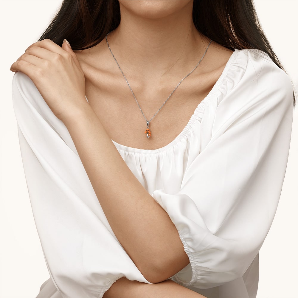 Gnoce Halloween Toadstool Pendant Dangle Charm_6