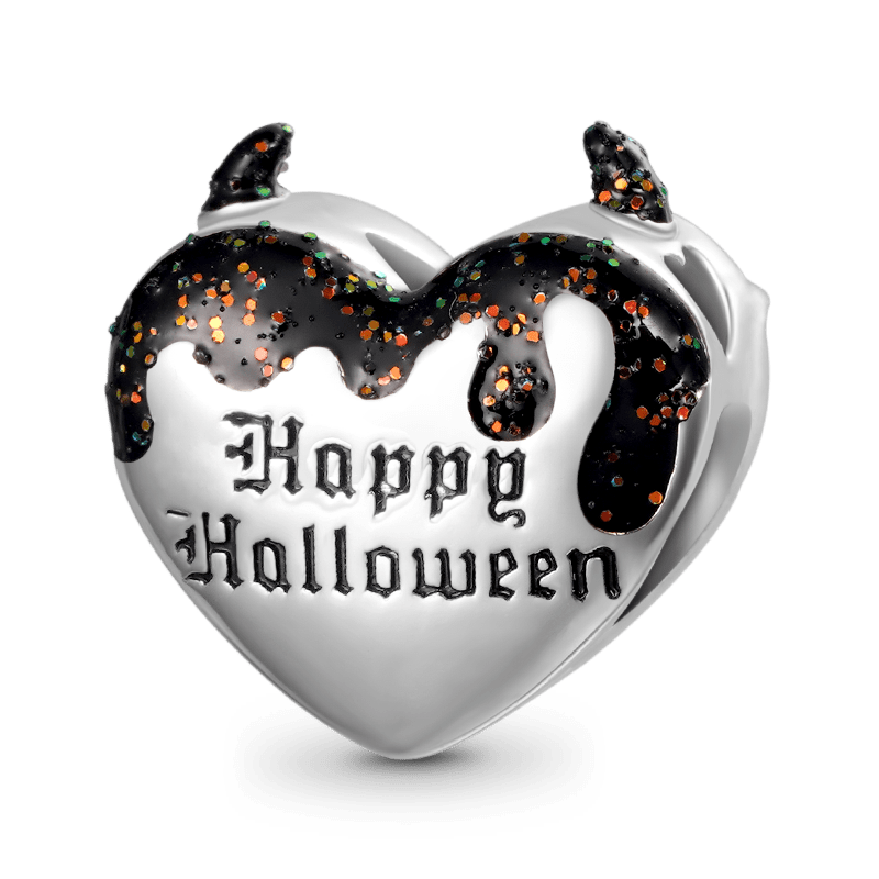 Gnoce "Happy Halloween" Sexy Devil Heart Charm_2