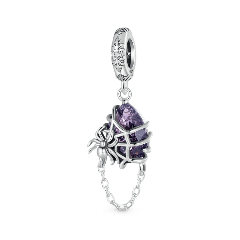 Gnoce Halloween Spider Pendant Dangle Charm_1