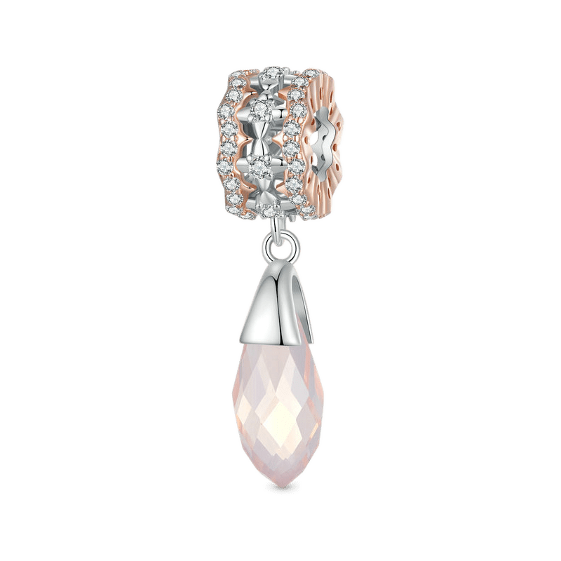 Gnoce Glass Water Drop Pendant Dangle Charm_1