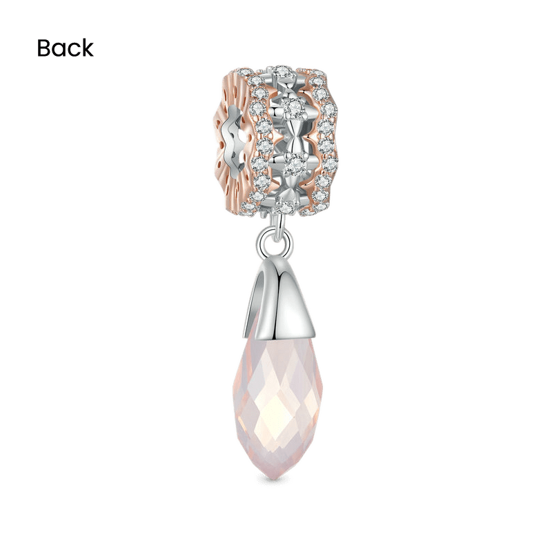 Gnoce Glass Water Drop Pendant Dangle Charm_2