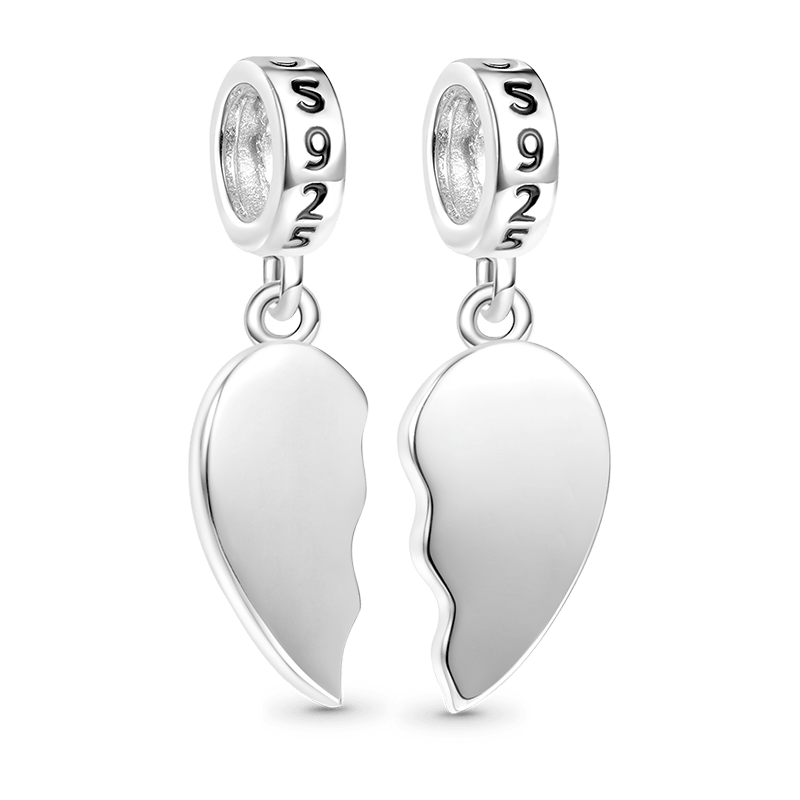 Gnoce Religious Mizpah Heart Pendant Dangle Charm_3