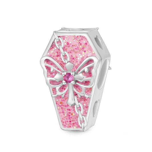 Gnoce Halloween Pink Coffin Charm_1