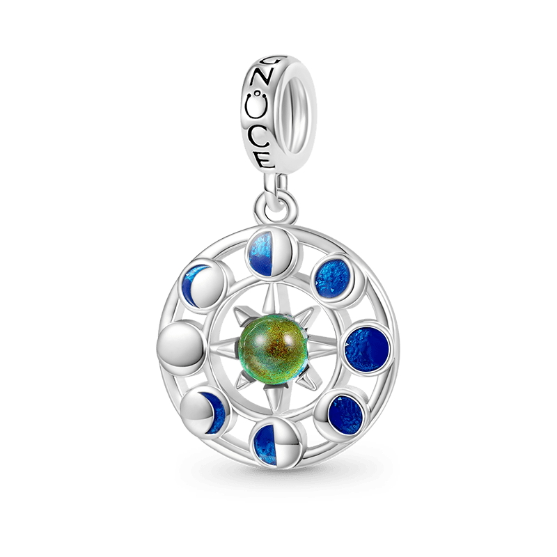 Gnoce Moon Phase Mood Pendant Dangle Charm_2