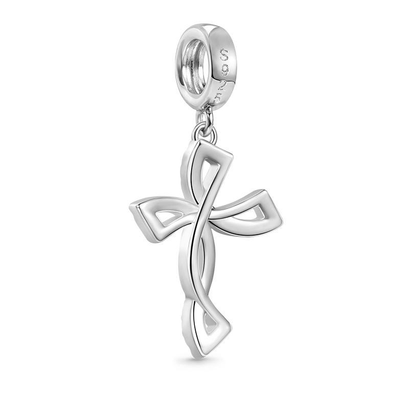 Gnoce Eternal Cross Pendant Dangle Charm_2