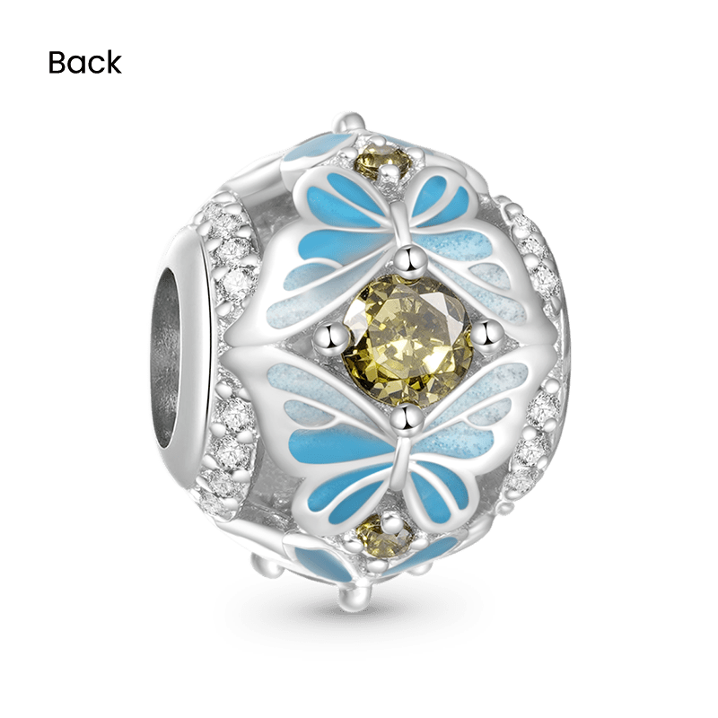 Gnoce Sparkling Butterfly Charm_2