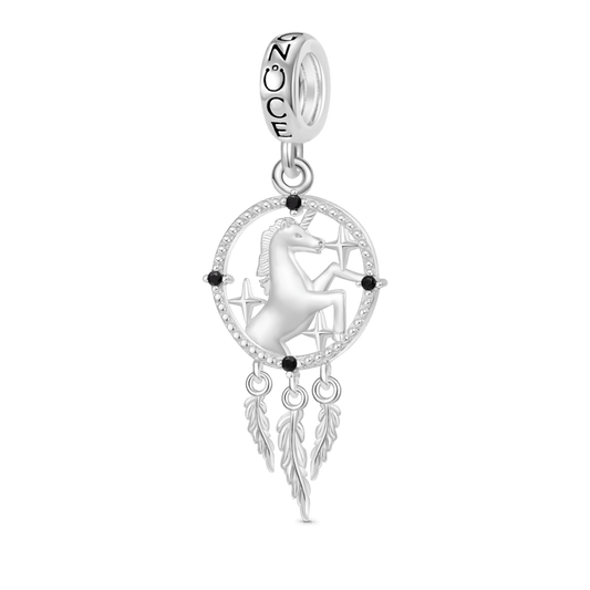 Gnoce Dream Catcher Unicorn Pendant Dangle Charm_1