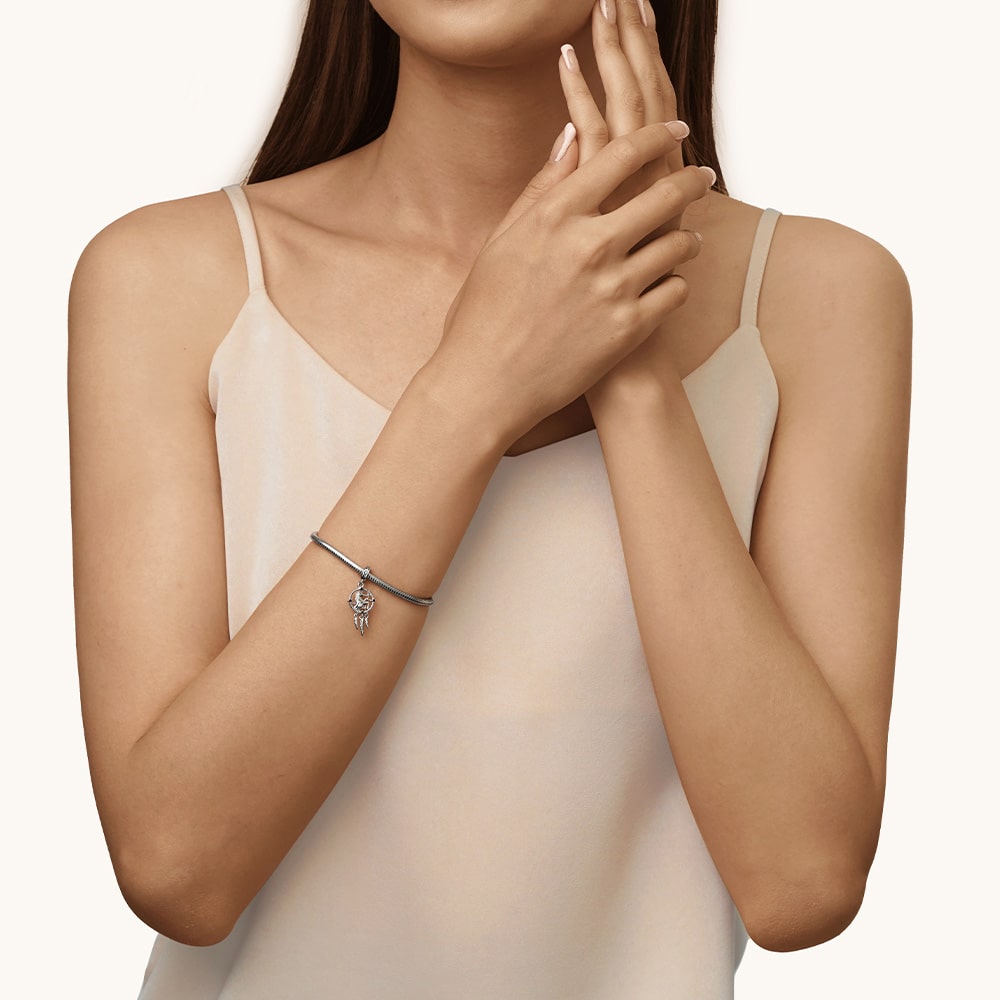 Gnoce Dream Catcher Unicorn Pendant Dangle Charm_4