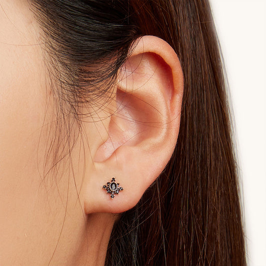 Gnoce Black Star earrings_5