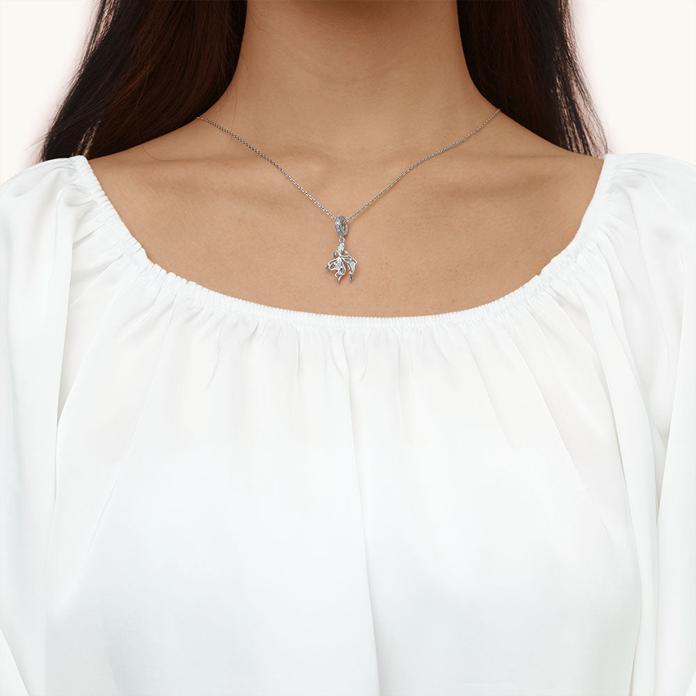 Gnoce Betta Fish Pendant Dangle Charm_5