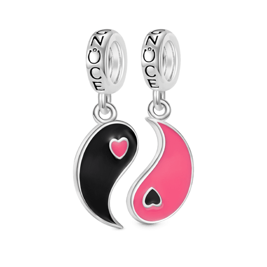Gnoce Yin Yang Couple Pendant Dangle Charm_1
