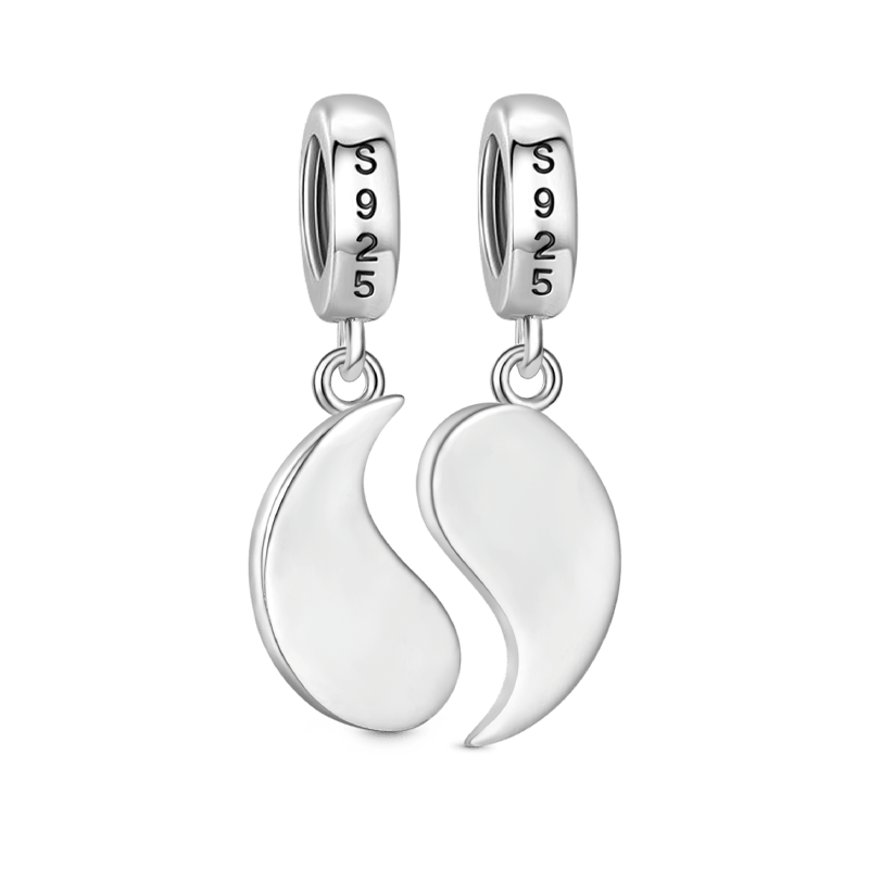 Gnoce Yin Yang Couple Pendant Dangle Charm_2