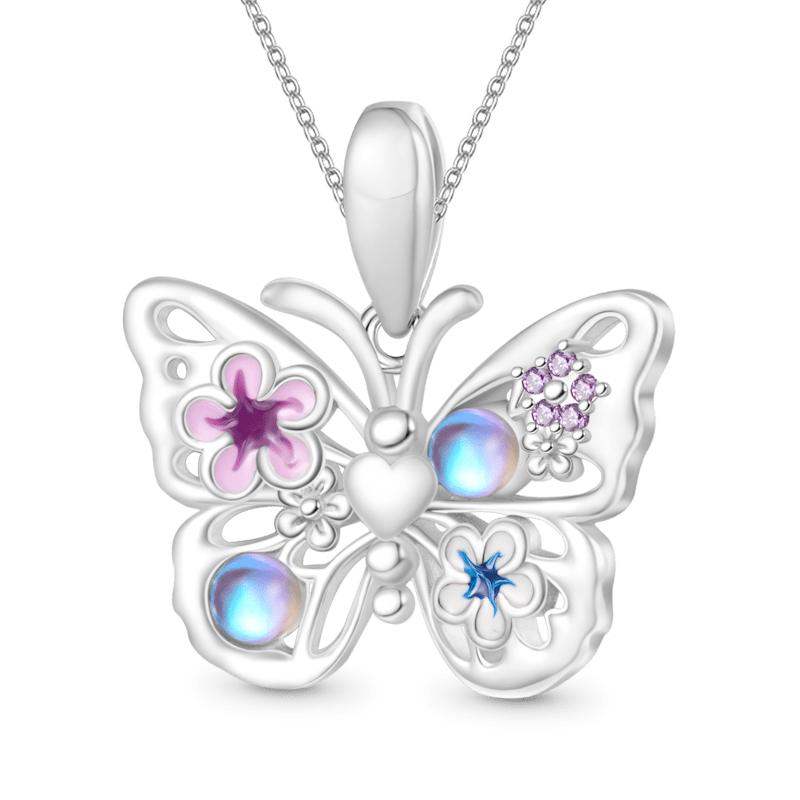 Gnoce Flying Butterfly Necklace_1