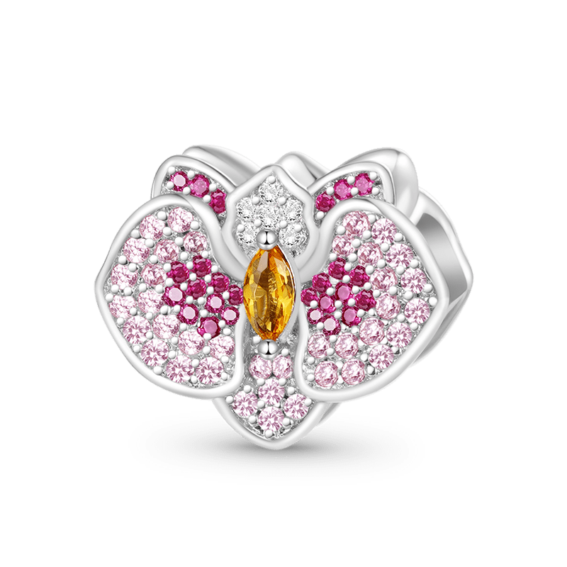 Gnoce Orchid Flower Charm_1