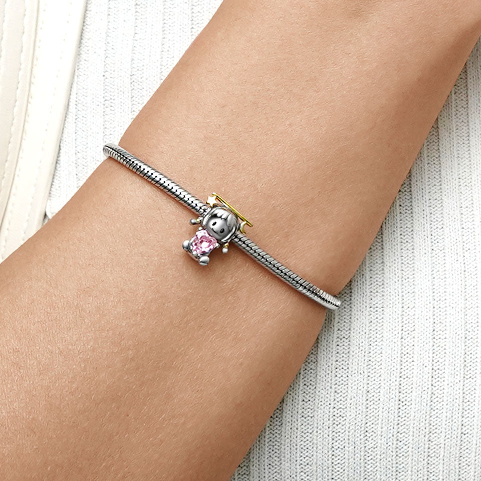 Gnoce Libra Constellation Embraces Heart Gem Charm_5