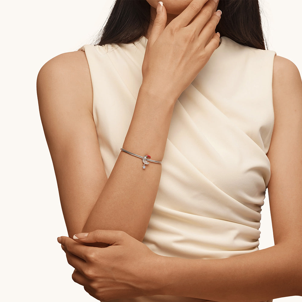 Gnoce Moonlight Santa Claus Charm_4