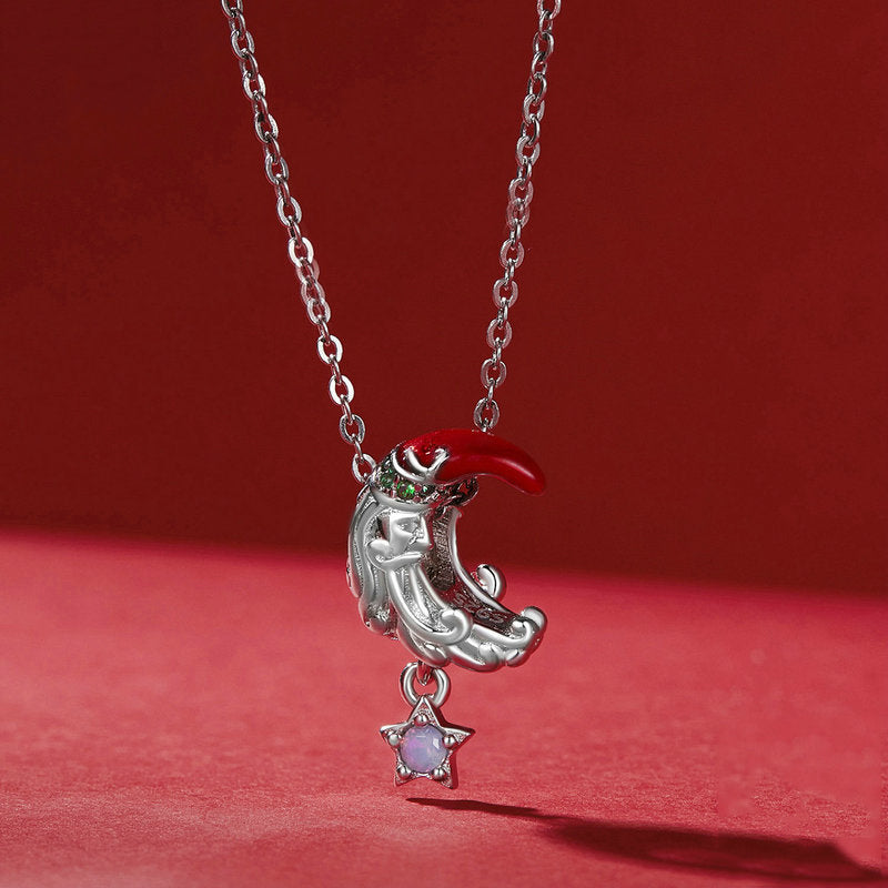 Gnoce Moonlight Santa Claus Charm_3
