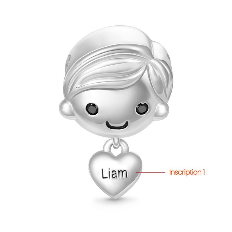 Gnoce Love Little Boy Engravable Charm_1