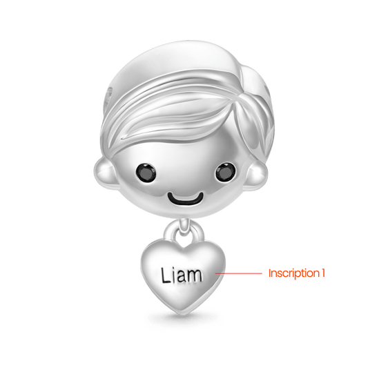 Gnoce Love Little Boy Engravable Charm_1