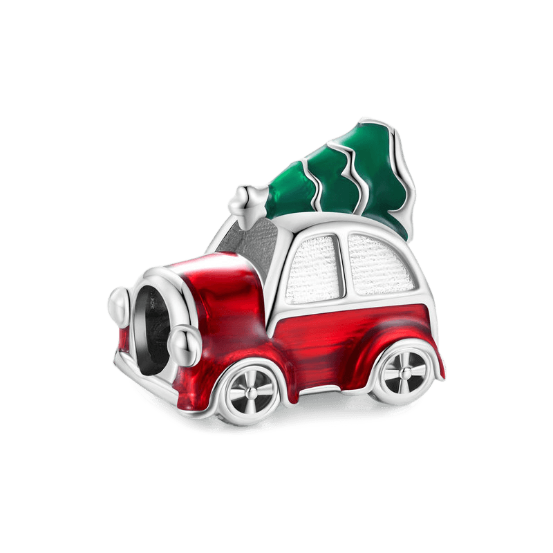 Gnoce Festive Car & Christmas Tree Charm_1